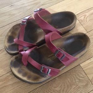Red Birkenstock Mayari